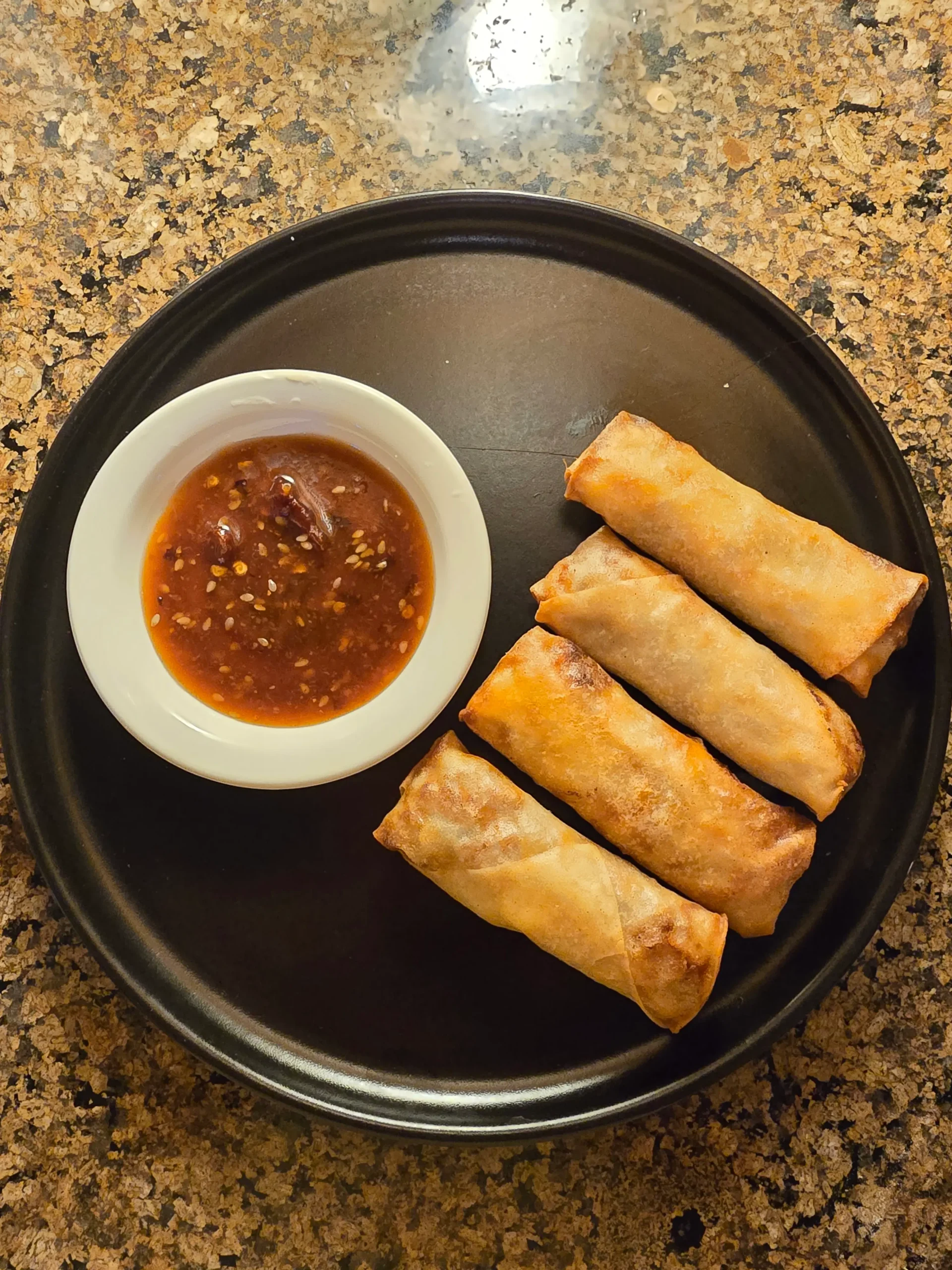 chicken spring rolls
