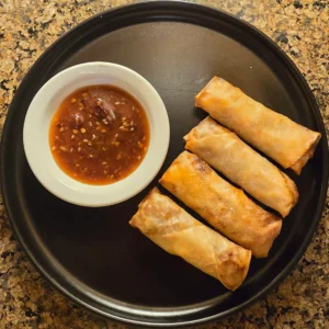 chicken spring rolls