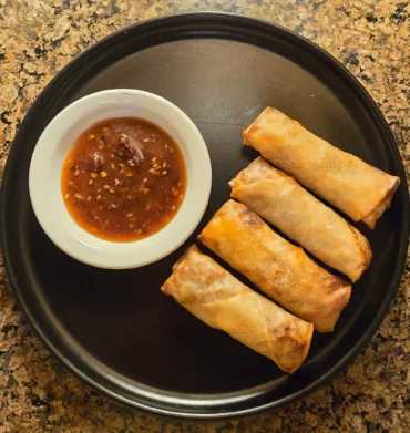 chicken spring rolls