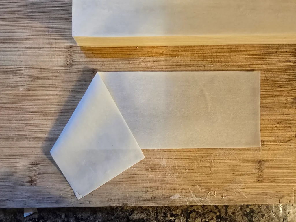 samossa folding step 2